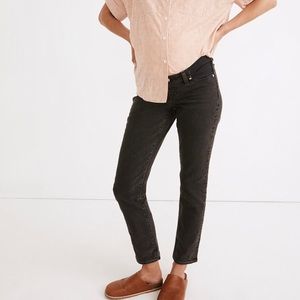 Maternity Side-Panel Perfect Vintage Jeans in Lunar Wash